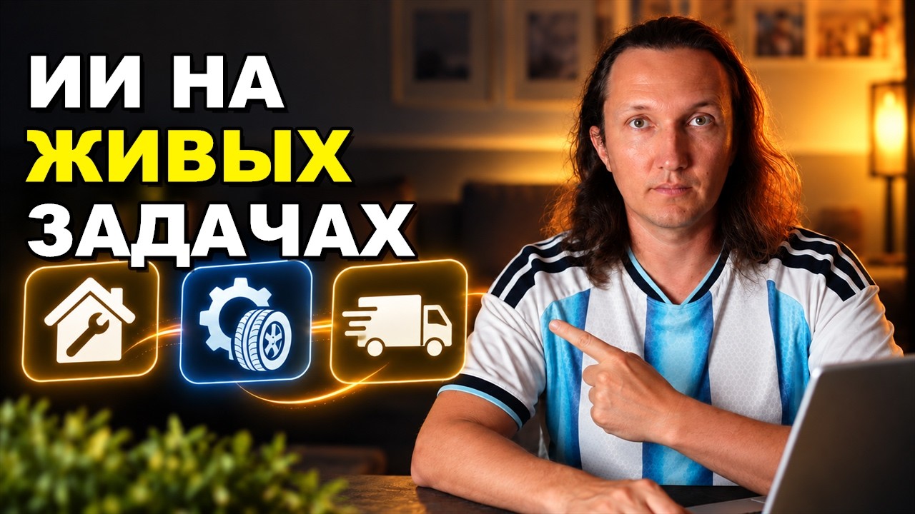 Обложка видео: Использование ИИ на реальных примерах