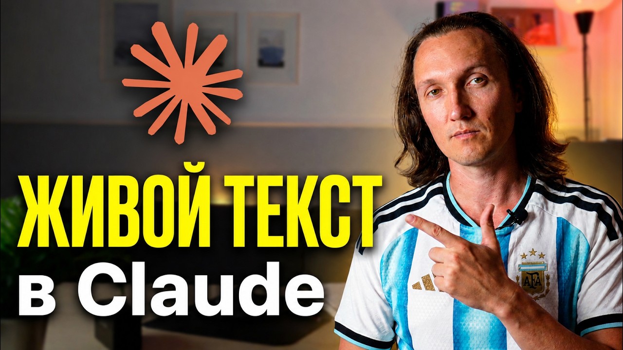 Обложка видео: Как настроить Claude для текстов. Исправляем за 15 минут